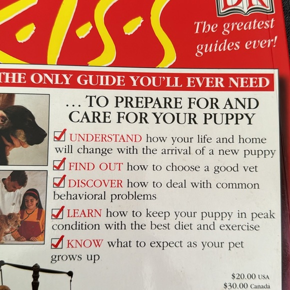 KISS GUIDE TO RAISING A PUPPY (KEEP IT SIMPLE SERIES) By Liz Palika - Picture 4 of 6